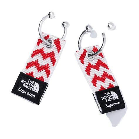 supreme woven keychain